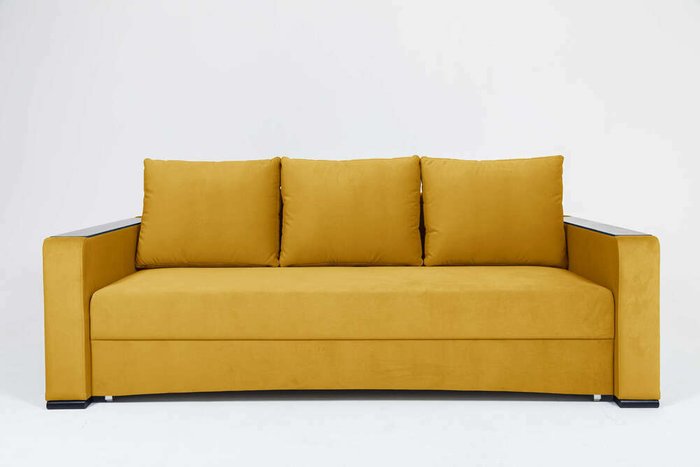 Диван-кровать Madrid желтого цвета