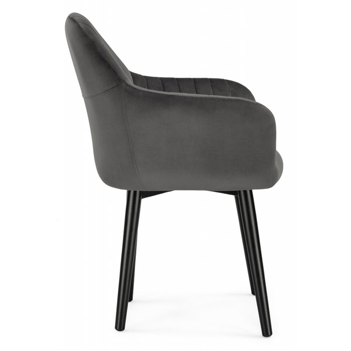 Обеденный стул Бри серого цвета - лучшие Обеденные стулья в INMYROOM