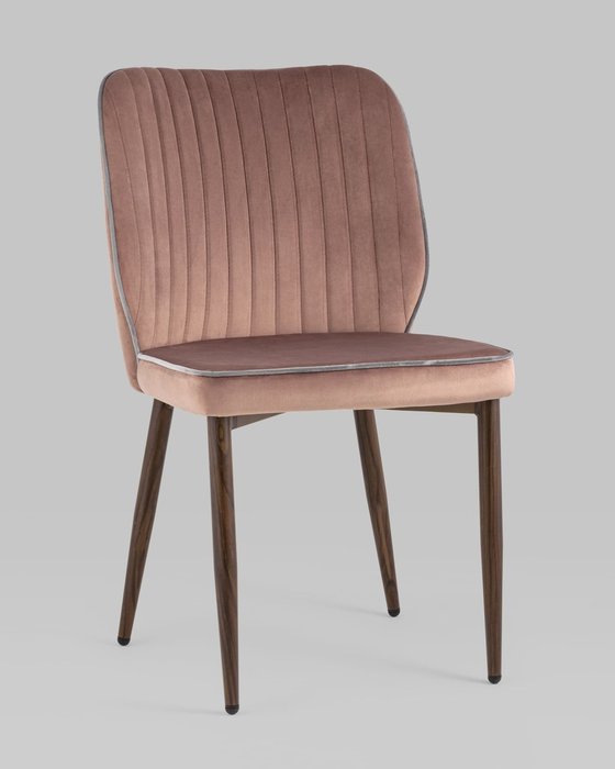 Стул Лоренс пыльно-розового цвета - купить Обеденные стулья по цене 5890.0