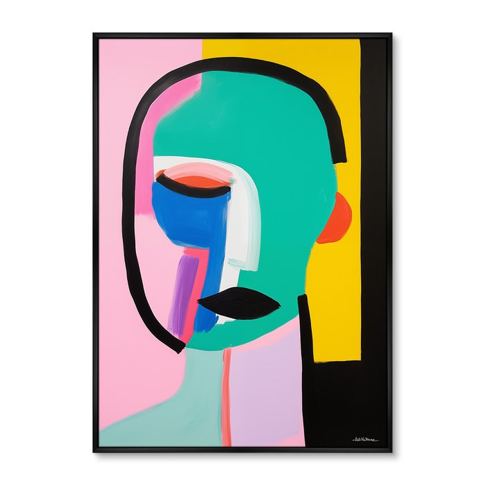 Репродукция картины The Mask collection, No 1, 2024г. - купить Картины по цене 24999.0