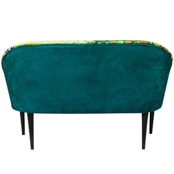 Диван Ирисы бирюзово-зеленого цвета - купить Прямые диваны по цене 80000.0