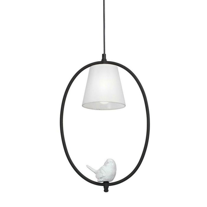 Подвесной светильник черно-белого цвета - лучшие Подвесные светильники в INMYROOM