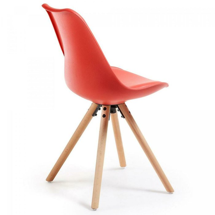 Стул LARS красного цвета - лучшие Обеденные стулья в INMYROOM