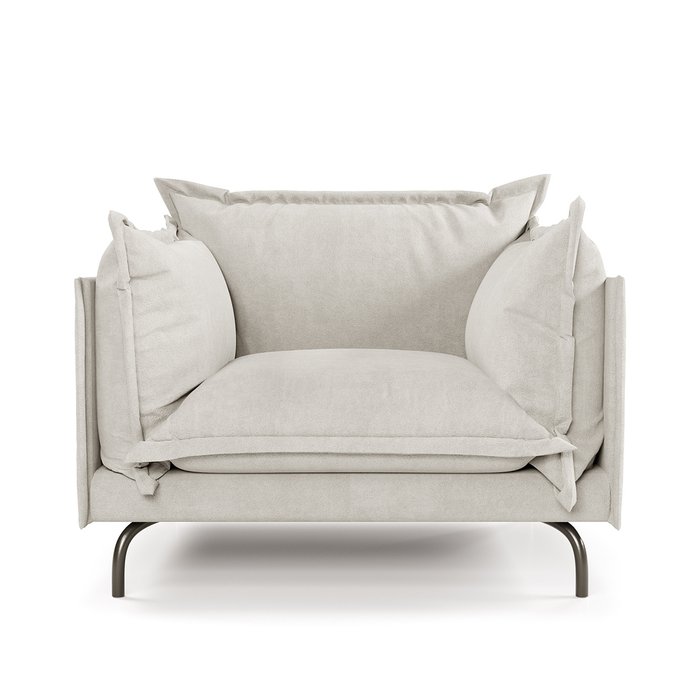 Кресло Облако комфорта светло-серого цвета - купить Интерьерные кресла по цене 79990.0