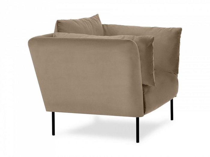 Кресло Copenhagen серо-коричневого цвета - лучшие Интерьерные кресла в INMYROOM