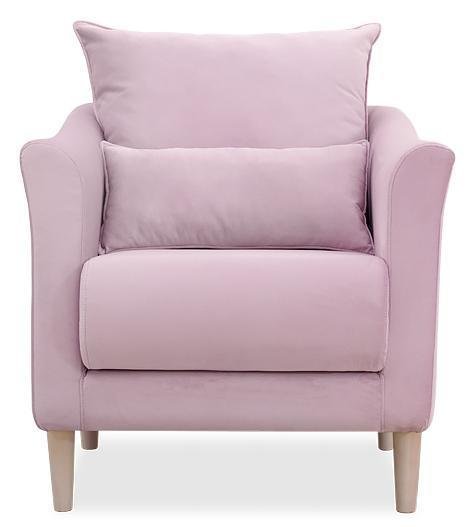 Кресло Катрин розового цвета - купить Интерьерные кресла по цене 17350.0