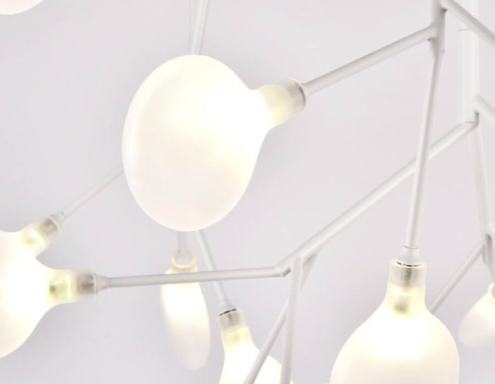 Потолочная люстра Traditional TR3018 (стекло, цвет белый) - лучшие Потолочные люстры в INMYROOM