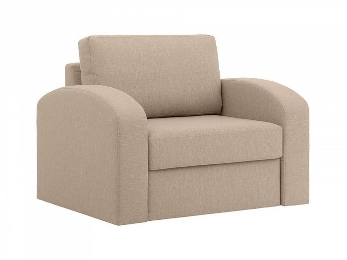 Кресло Peterhof серо-бежевого цвета с ёмкостью для хранения - купить Интерьерные кресла по цене 54540.0
