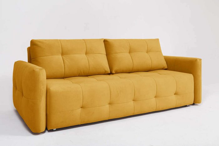 Диван-кровать Milton желтого цвета - купить Прямые диваны по цене 70790.0
