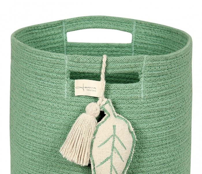 Корзина Alicante с листом зеленого цвета - купить Плетеные корзины по цене 6500.0