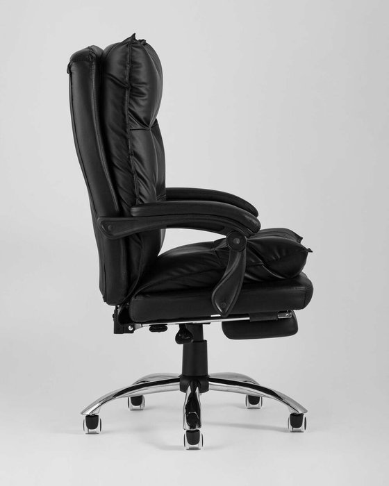 Кресло компьютерное Alpha черного цвета - лучшие Офисные кресла в INMYROOM