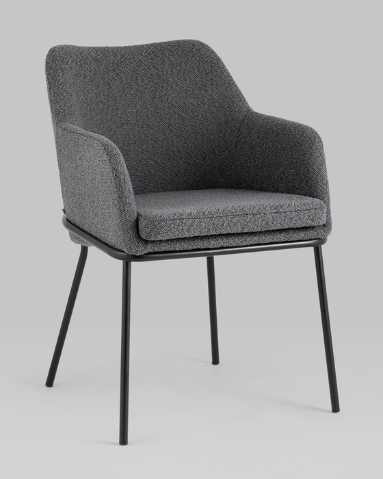 Стул Кози темно-серого цвета - купить Обеденные стулья по цене 10990.0
