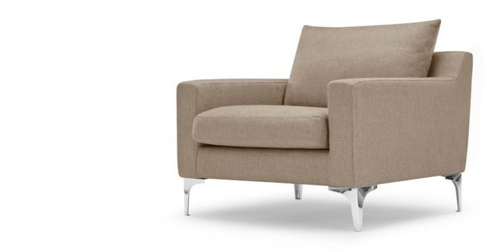 Кресло Mendini ST бежевого цвета - купить Интерьерные кресла по цене 37500.0