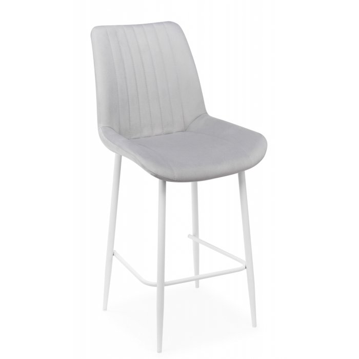 Барный стул Седа светло-серого цвета Барный стул Седа светло-серого цвета