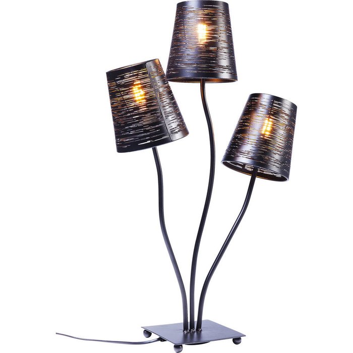 Лампа настольная Flexible черного цвета - купить Настольные лампы по цене 13010.0
