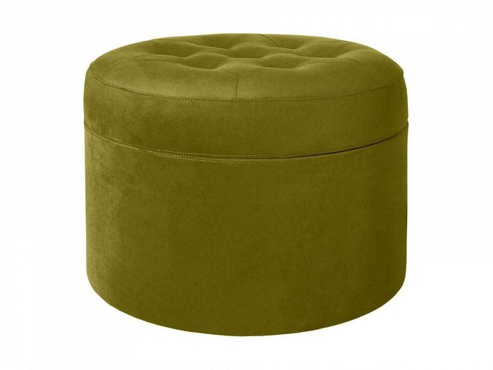 Пуф Barrel зеленого цвета