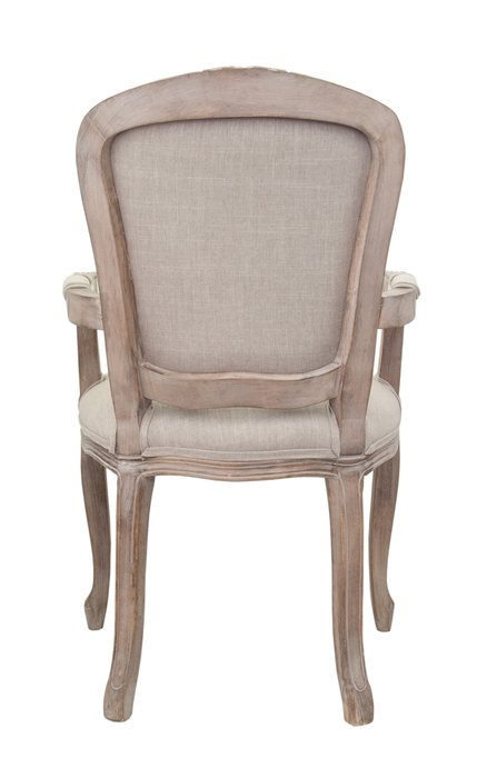 Стул с подлокотниками Gran arm beige бежевого цвета - лучшие Обеденные стулья в INMYROOM