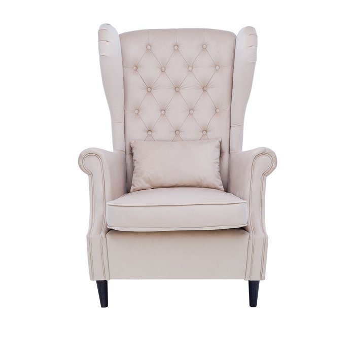 Кресло Винтаж бежевого цвета - купить Интерьерные кресла по цене 24999.0
