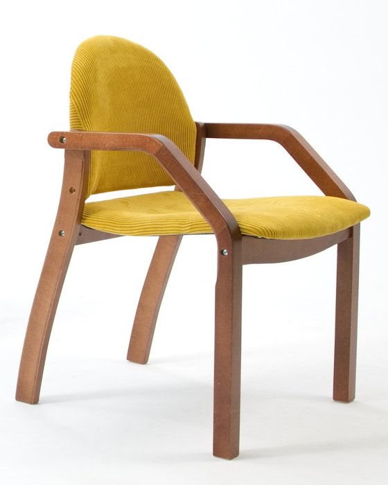 Стул Джуно 2.0 желто-коричневого цвета - лучшие Обеденные стулья в INMYROOM