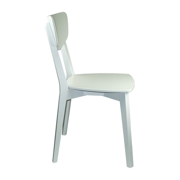 Стул Лоди белого цвета - лучшие Обеденные стулья в INMYROOM