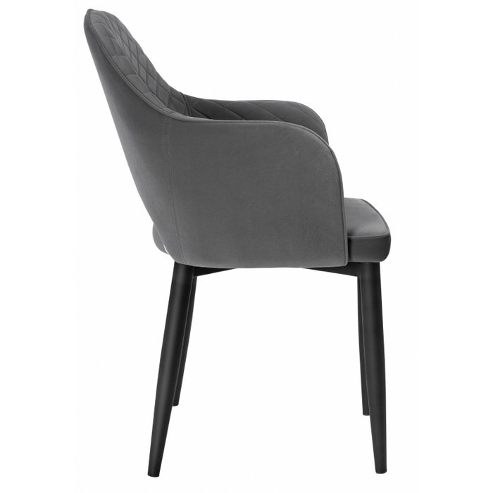 Стул Vener черно-серого цвета - лучшие Обеденные стулья в INMYROOM