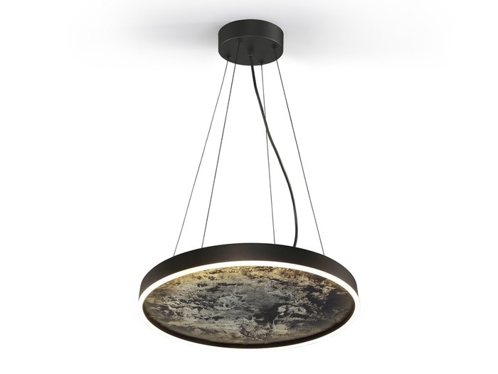 Подвесной светильник Stone CCT- черный LED 60D