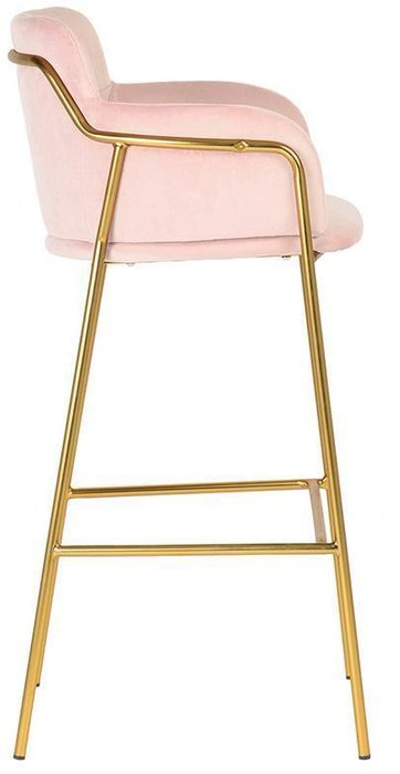 Cтул барный Strike Light Pink розового цвета - лучшие Барные стулья в INMYROOM