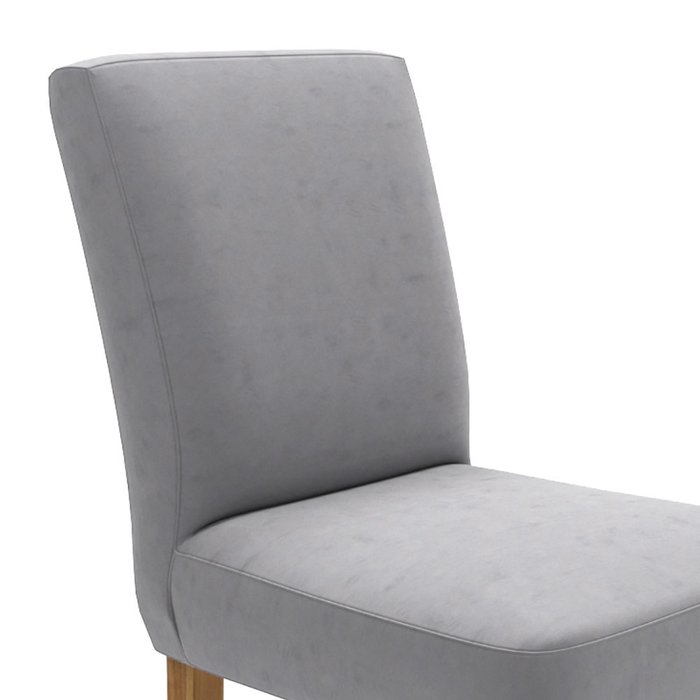 Стул Pola светло-серого цвета - купить Обеденные стулья по цене 12700.0