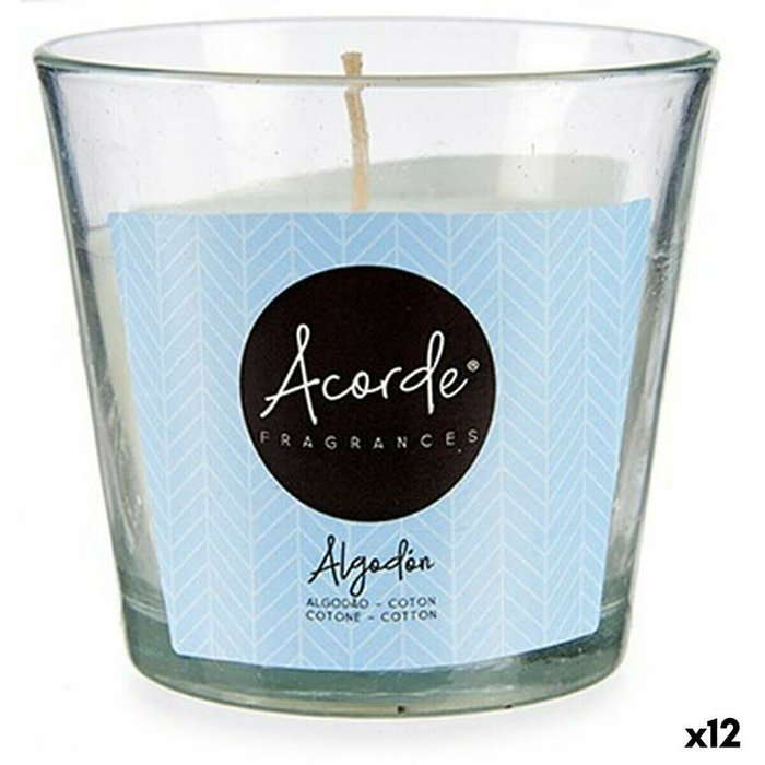 Ароматизированная свеча Acorde 1264-50H Хлопок 120 g (12 штук)
