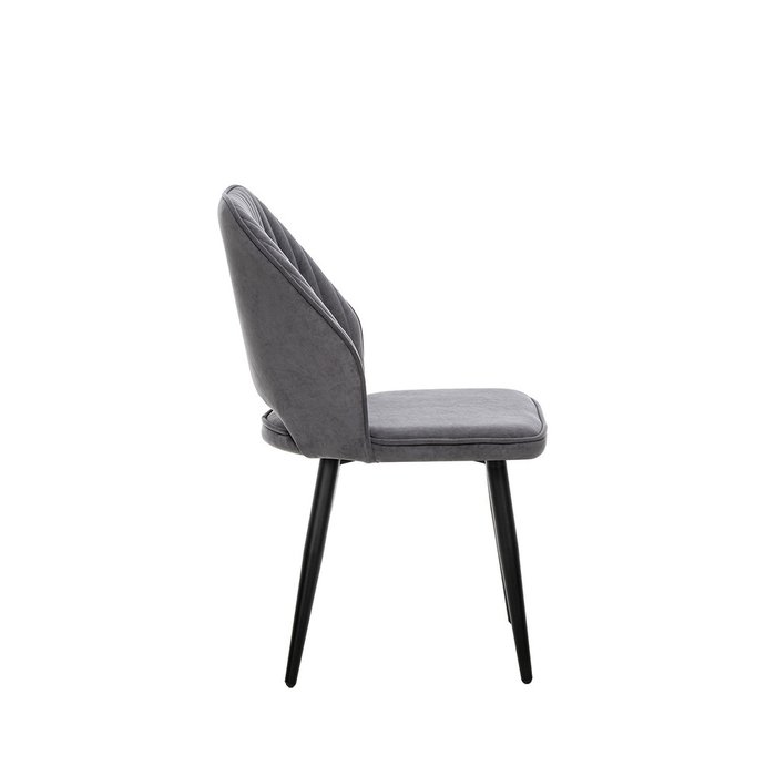 Стул вращающийся Арман темно-серого цвета  - лучшие Обеденные стулья в INMYROOM