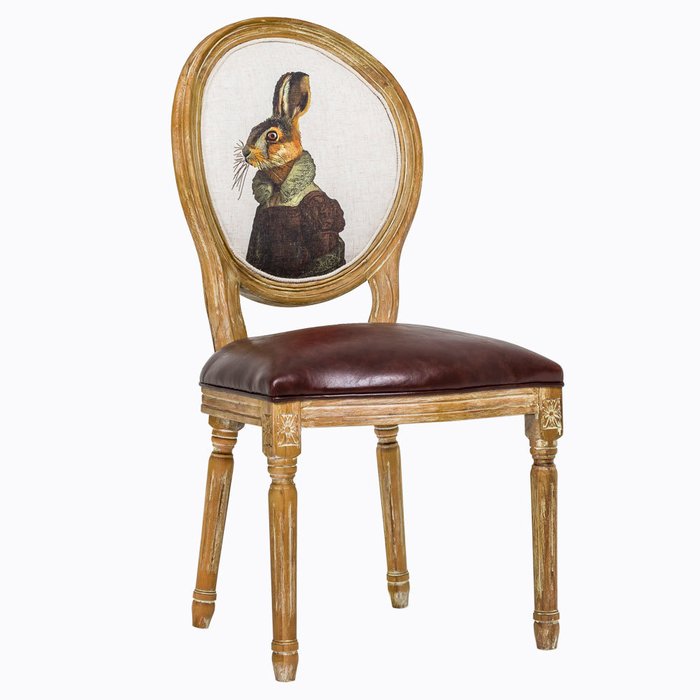 Стул Мисс Зайка с обивкой из экокожи - купить Обеденные стулья по цене 32000.0