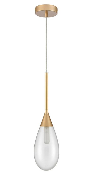 Подвесной светильник Grazioso золотого цвета - купить Подвесные светильники по цене 8740.0