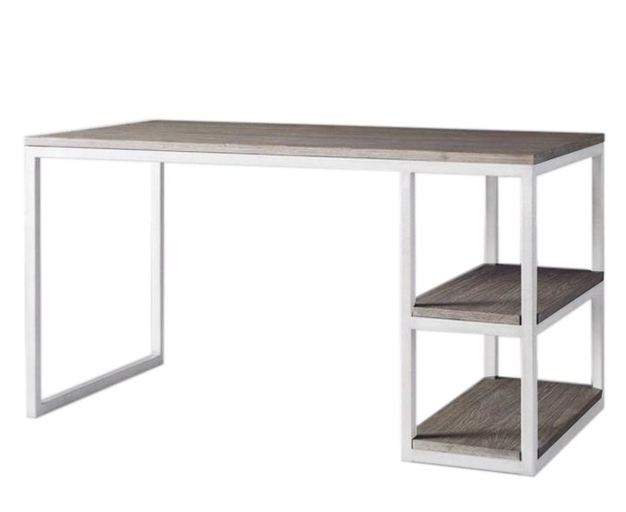 Рабочий стол Честер бело-коричневого цвета - купить Письменные столы по цене 16990.0