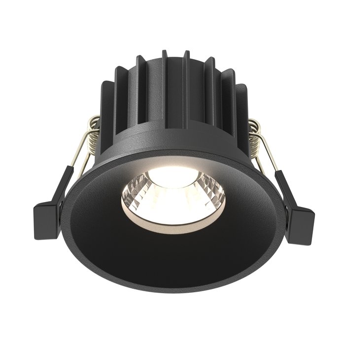 Встраиваемый светильник Technical DL058-12W4K-B Round Downlight