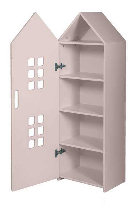 Шкаф-домик City1 бежевого цвета - лучшие Детские шкафы в INMYROOM