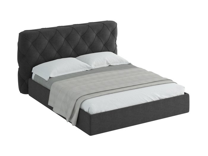 Кровать Ember темно-серого цвета 180х200