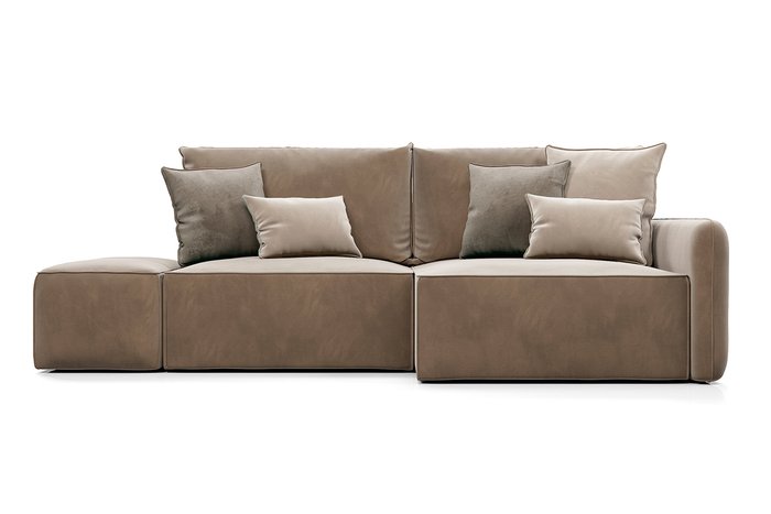 Угловой диван-кровать Портленд бежевого цвета - купить Угловые диваны по цене 59990.0