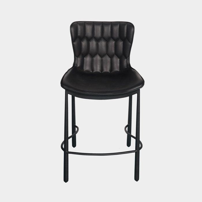 Полубарный Бейра черного цвета - купить Барные стулья по цене 22990.0
