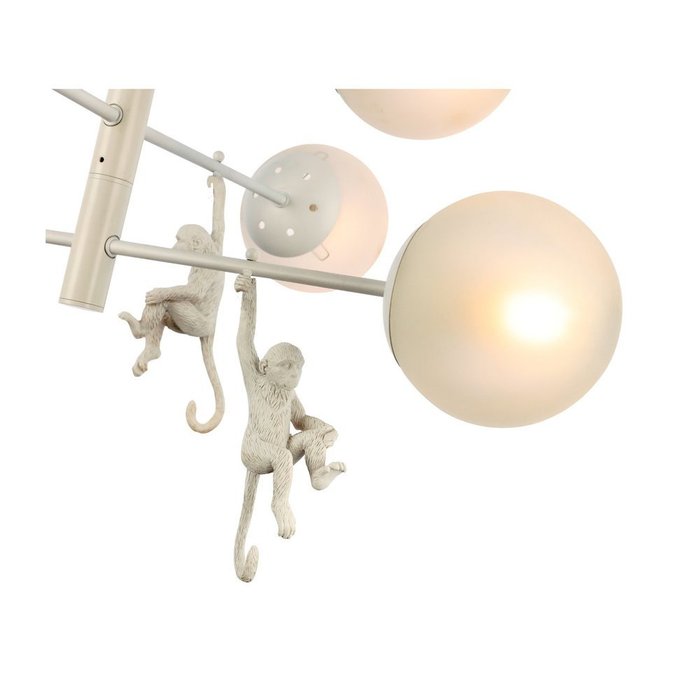 Светильник потолочный Tenato белого цвета - лучшие Потолочные люстры в INMYROOM