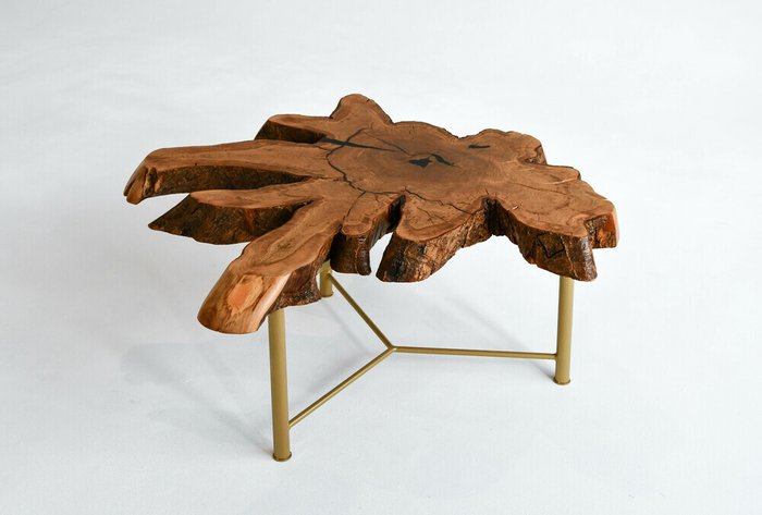 Журнальный стол Old Oak коричневого цвета