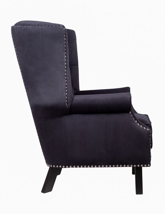 Кресло Teas черного цвета - лучшие Интерьерные кресла в INMYROOM