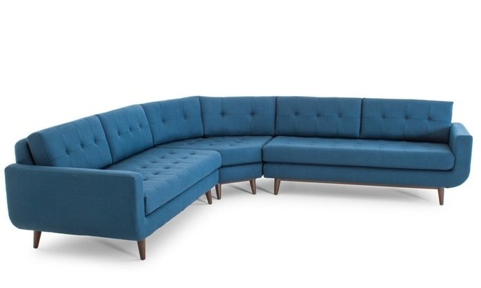 Модульный угловой диван в скандинавском стиле - купить Угловые диваны по цене 165900.0