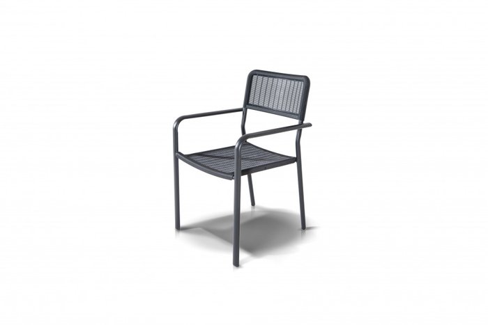 Стул Фоджа черного цвета  - купить Садовые стулья по цене 2283.0