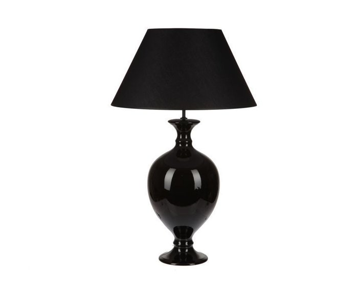  Настольная лампа Sporvil с черным абажуром