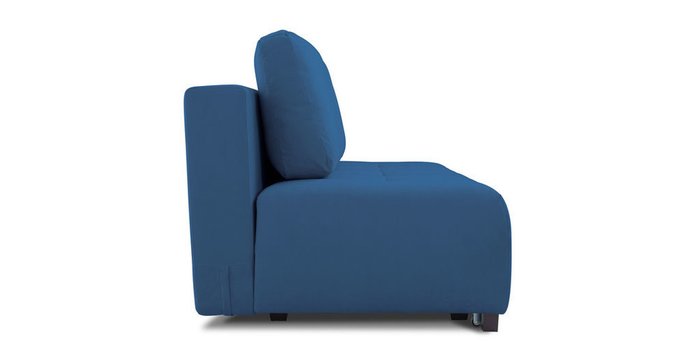Прямой диван-кровать Льюис синего цвета - лучшие Прямые диваны в INMYROOM