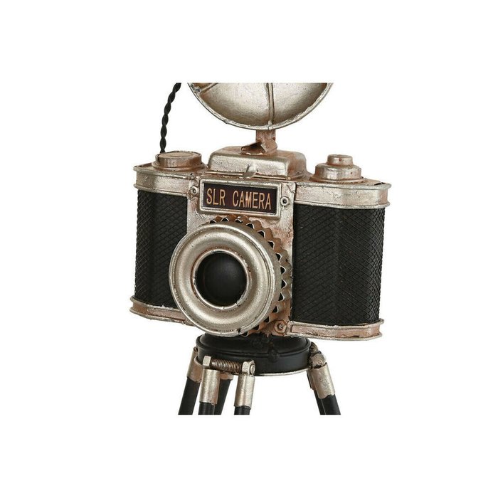 Декоративная фигура Чёрный Серебристый Камера Vintage 15 x 17 x 37 cm - лучшие Фигуры и статуэтки в INMYROOM