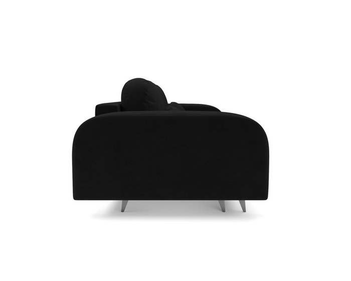 Прямой диван-кровать Цюрих черного цвета - лучшие Прямые диваны в INMYROOM