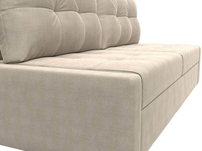 Прямой диван-кровать Мартин бежевого цвета - лучшие Прямые диваны в INMYROOM