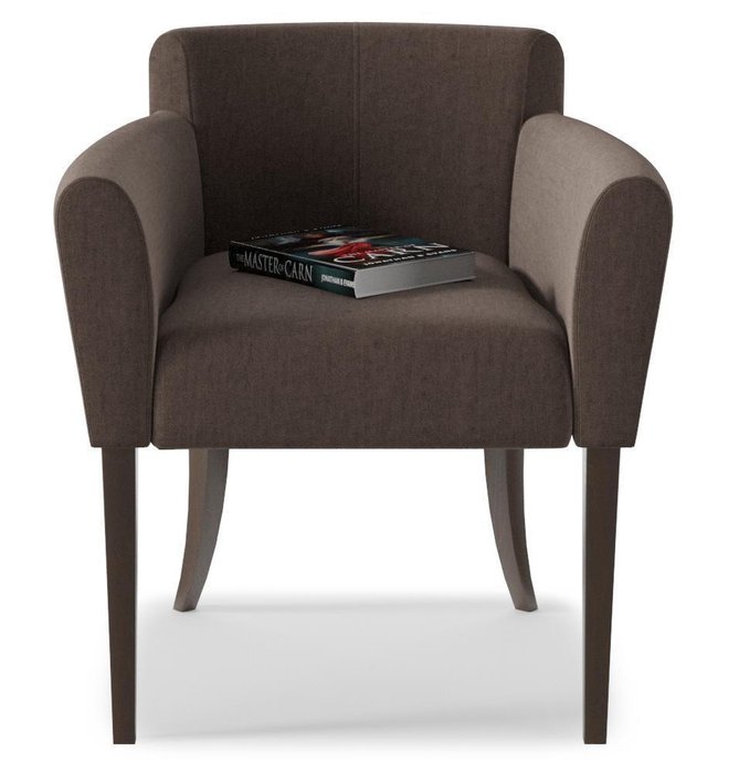 Стул Камилла Choco темно-коричневого цвета  - купить Обеденные стулья по цене 12122.0