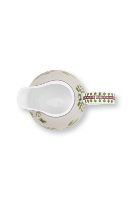Молочник Lily&Lotus Off White белого цвета - лучшие Емкости для хранения в INMYROOM Молочник Lily&Lotus Off White белого цвета - лучшие Емкости для хранения в INMYROOM